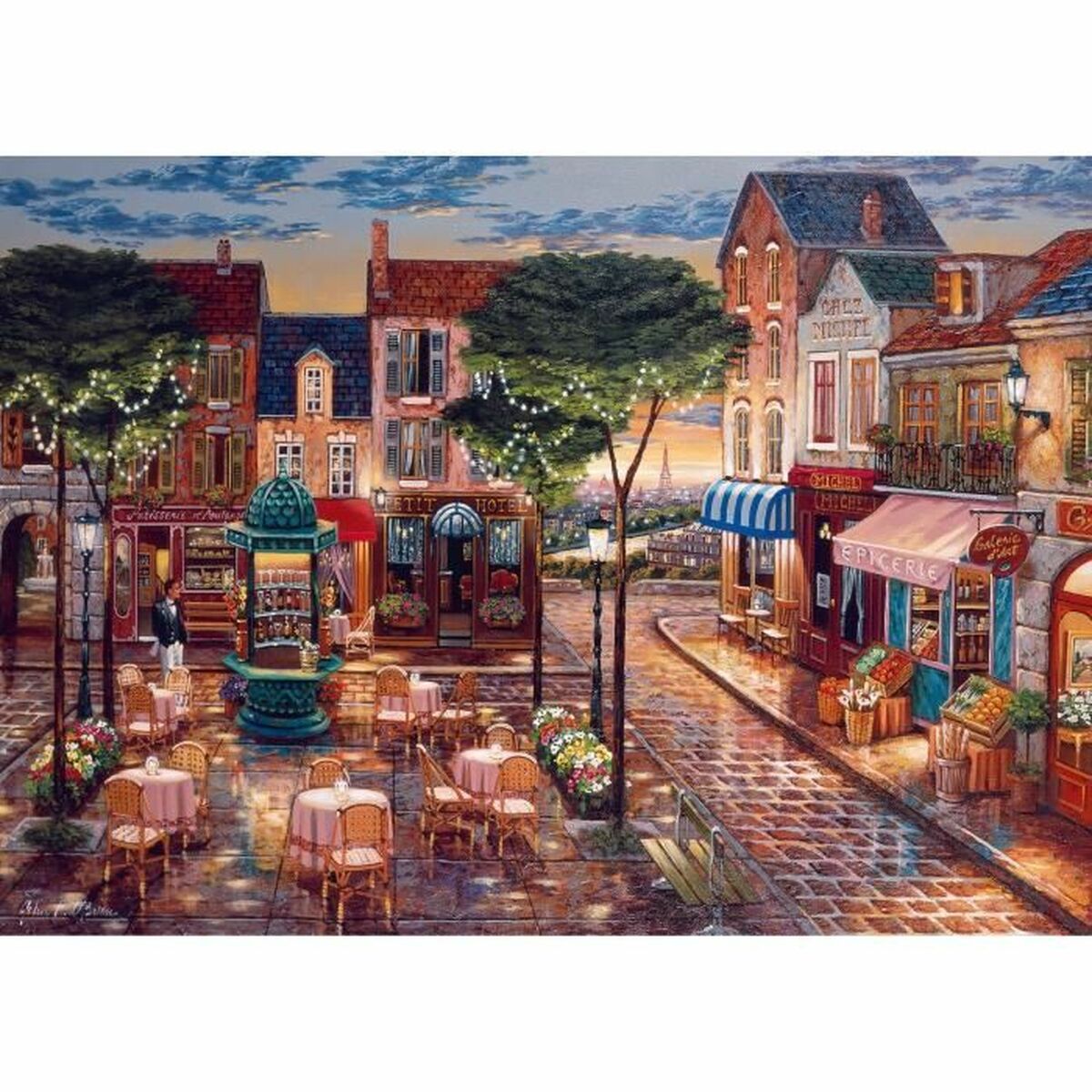 układanka puzzle Ravensburger Geschilderd Parijs